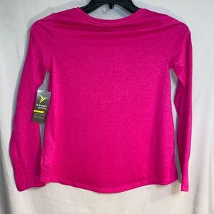 Hot Pink Athletic Long Sleeve